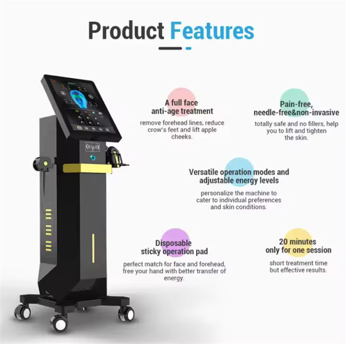Radio Frequency EMS Facial Sculpting Magenetic Face Muscle Stimulator Machine