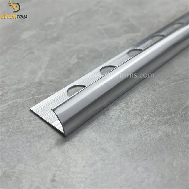 Curved Tile Edging Tile Edge Beading Wall Corner Protection Strips Silver