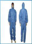 White Industrial Disposable Coverall Suit