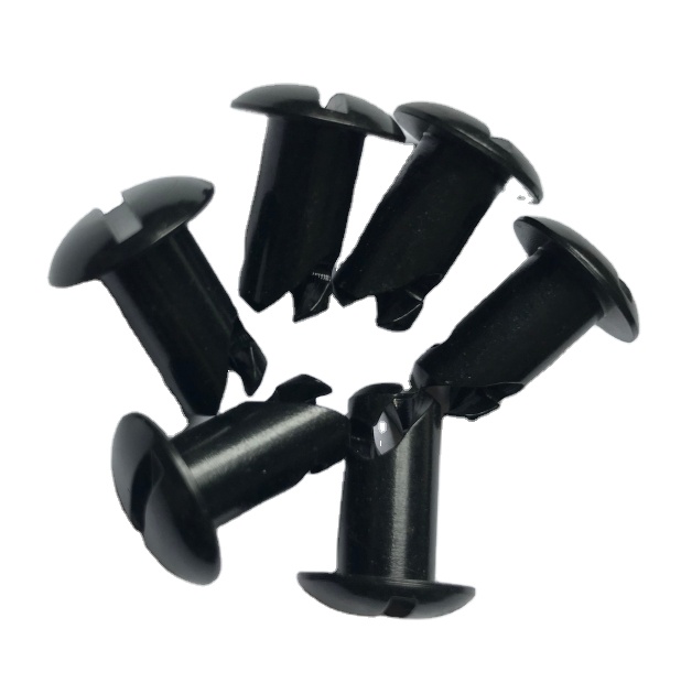 Black Aluminum Sprint Car DZUS Fasteners 5/16 x 0.500 Inch Quarter Turn DZUS Button for Race Car Part Replacement