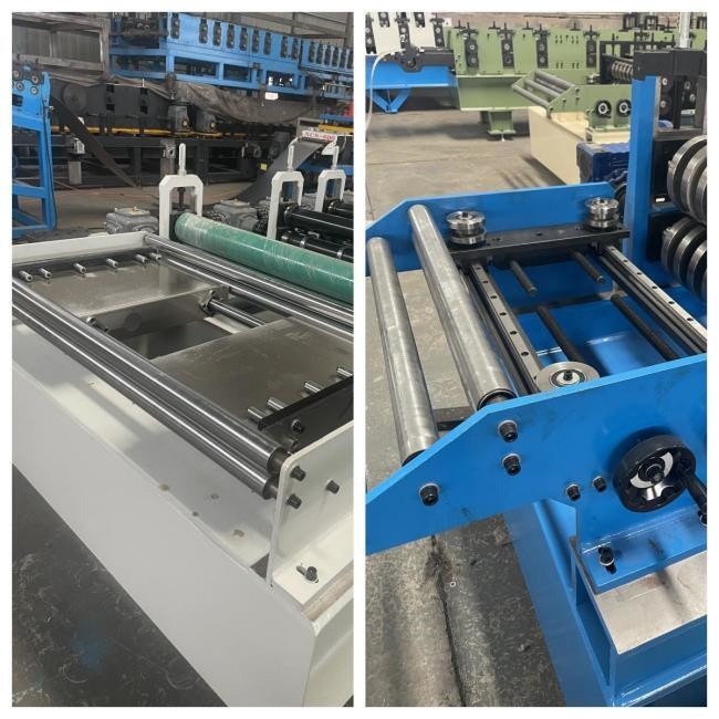 0.3-0.8mm Thickness Roll Former Machines For Roofing / Wall Cladding 50Hz Frequency