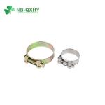 304 Stainless Steel Hose Saddle Clamp for German Type Water Pipe/Tube Galvanized