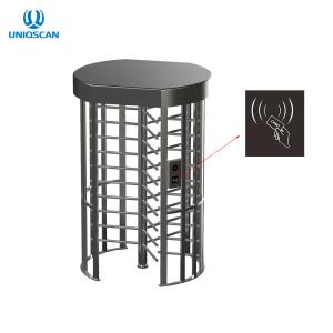 Wholesale Electric Stainless Steel Access Control Turnstile Gate Full Height With IC ID Card Reader from china suppliers