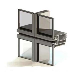 Wholesale Construction Reflective Aluminum Glass Curtain Wall For Real Estate from china suppliers