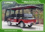 Eco Friendly Electric Tourist Car Black 14 Seats High Frequency Onboard Charger