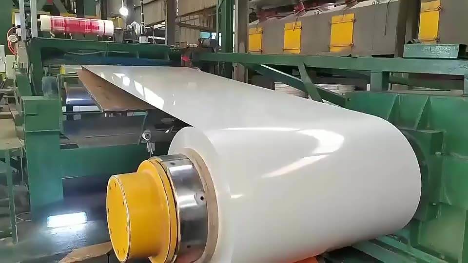 SPCC SGCC Galvanized Steel Coils Dx51d 4mm Z275g Full Hard Color Coated