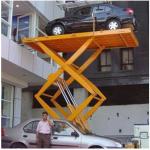 2-20 Ton Hydraulic Scissor Car Lift With 2-10 Meters Height Painting /