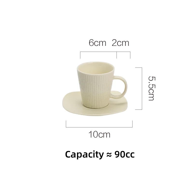 Business Gifts Occasion Sustainable Porcelain Coffee Mug 90CC Espresso Ceramic Shot Cup