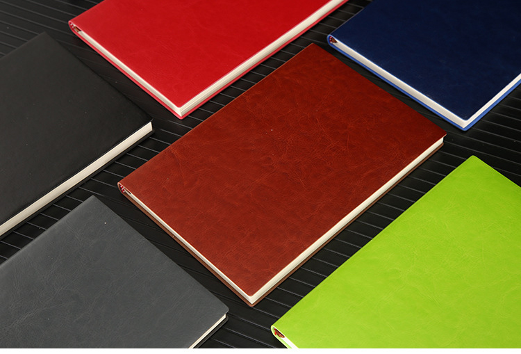 Thread Sewing A5 Custom Logo Diary Planner Notebook for Business Professionals in 2021