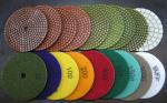 Resin Metal Chip Diamond Polishing Discs Lightweight Aggressive Little Pressure