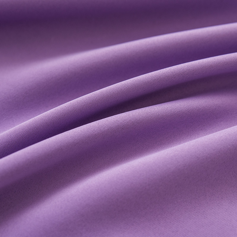 Double Side Matte Polyester Curtain Fabric Blackout 90% Shading