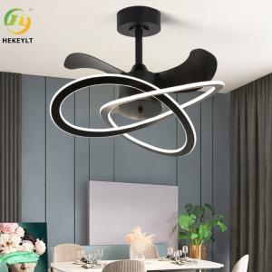 Wholesale Modern Simple Adjustable Silent Fan Lights Dining Room Living Room Ceiling Fan Lights from china suppliers