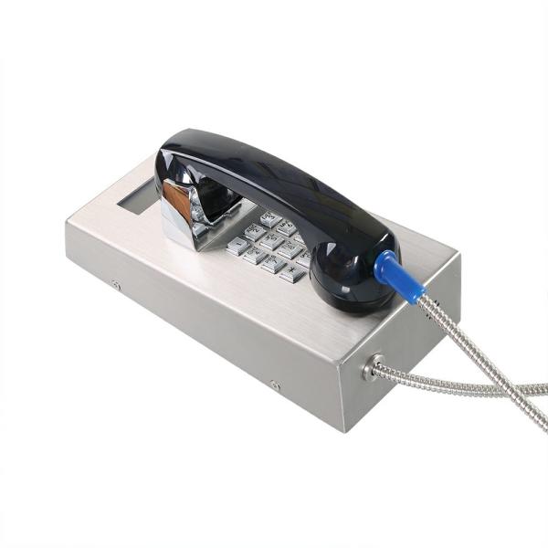 Volume Control Vandal Resistant Telephone SIP2.0 PoE Digital LCD Prison