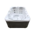 Acrylic Hydrotherapy Whirlpool Massage Spa Hot Tub for 4 Persons for Outdoor