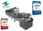 Animal Feed Industrial Sterilization Equipment , Dog Cat Food Microwave Dryer