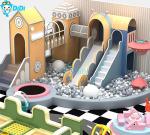 Large Indoor Children'S Playground Small Equipment Shopping Mall Slide