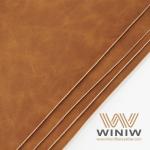 Genuine Leather PU Micro Synthetic Leather Fabric For Labels