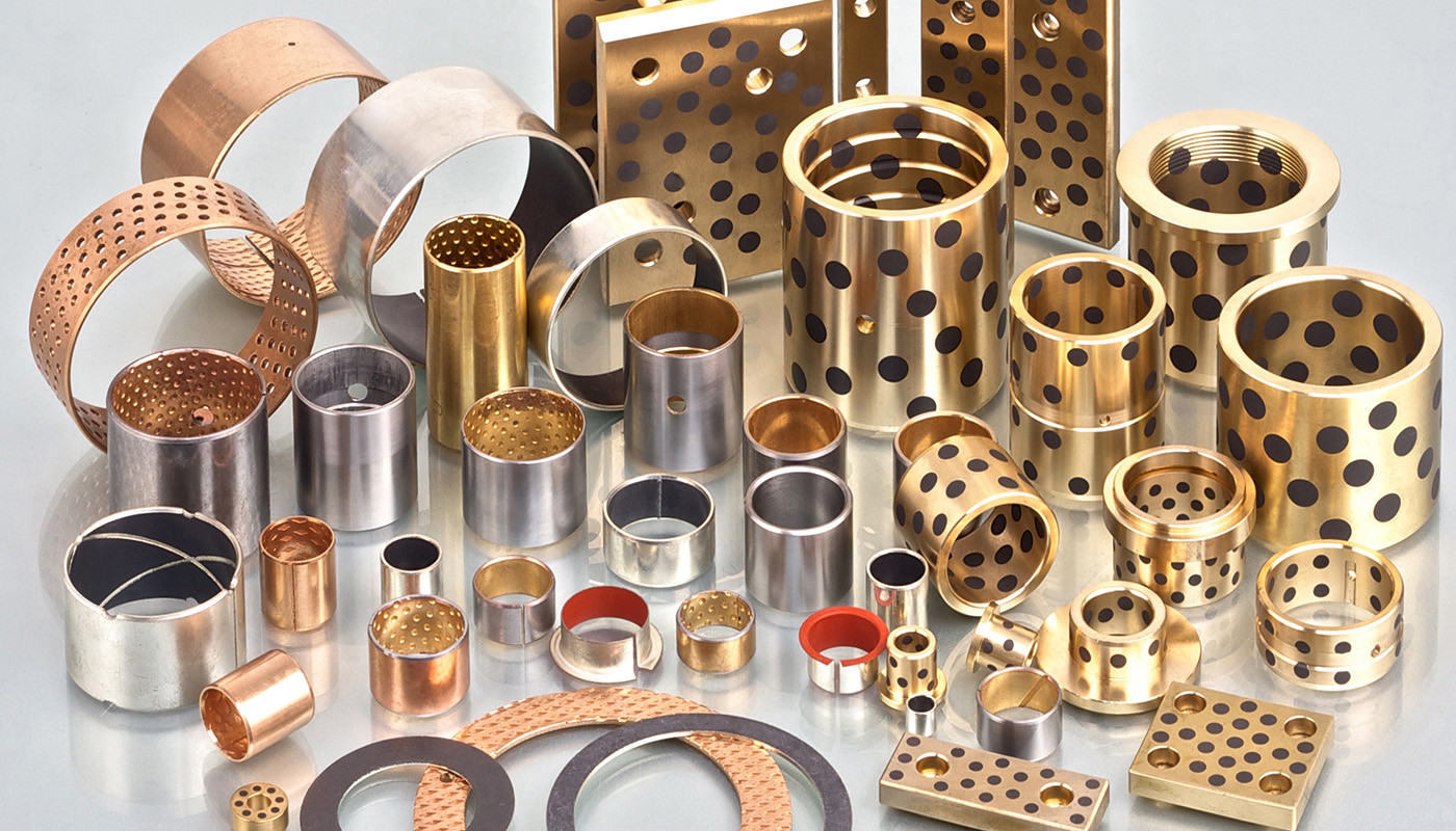 Maintenance Free AlSn20Cu Steel Backed Bronze Bushings with Tin or Copper Plating