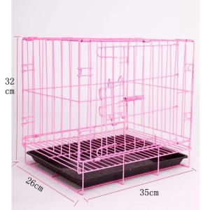 Wholesale Large Medium And Small Size Folding Stainless Steel Dog Cage from china suppliers