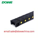 Machine Tool Accessories Flexible Control Cable Track PA66 H20X38 Drag Chain