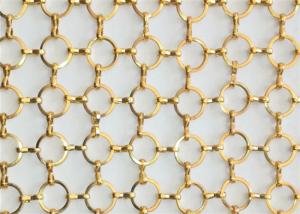 Wholesale 6kg/M2 OEM Painting 3m Height Ring Mesh Curtain from china suppliers