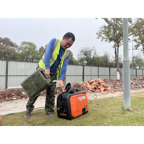 Low Noise Silent Power Generator 2kw Inverter Portable Genset 62db