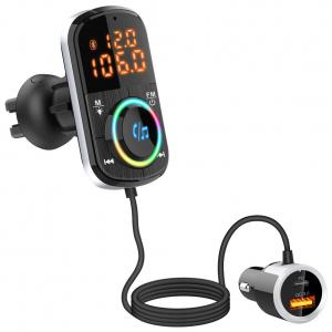 Wholesale Car Air Vent Mount Bluetooth FM Transmitter PD QC USB Charger from china suppliers