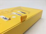 Yellow Luxury Cosmetic Box Packaging For Hand Cream Full Printing 322x175x43mm
