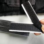 Black magnetic mesh screen door Curtain Easy Fixed DIY mosquito mesh door