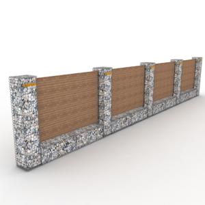 Wholesale Box Metal Stone Wall 0.3m Length Welded Mesh Gabion from china suppliers