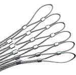 X Tend SUS304 Stainless Steel Cable Mesh For Railings Protection