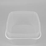 ISO9001 Certification White Square Plastic Buckets 3 Liter