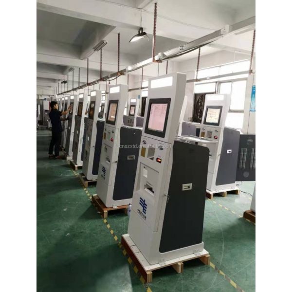 17inch IR Touch Screen Self-service Kiosk with 80mm Thermal Printer for Outdoor Payment Applications