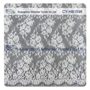 Wholesale Fashion Snow White Chantilly Lace Trim For Wedding Dress And Lingerie from china suppliers