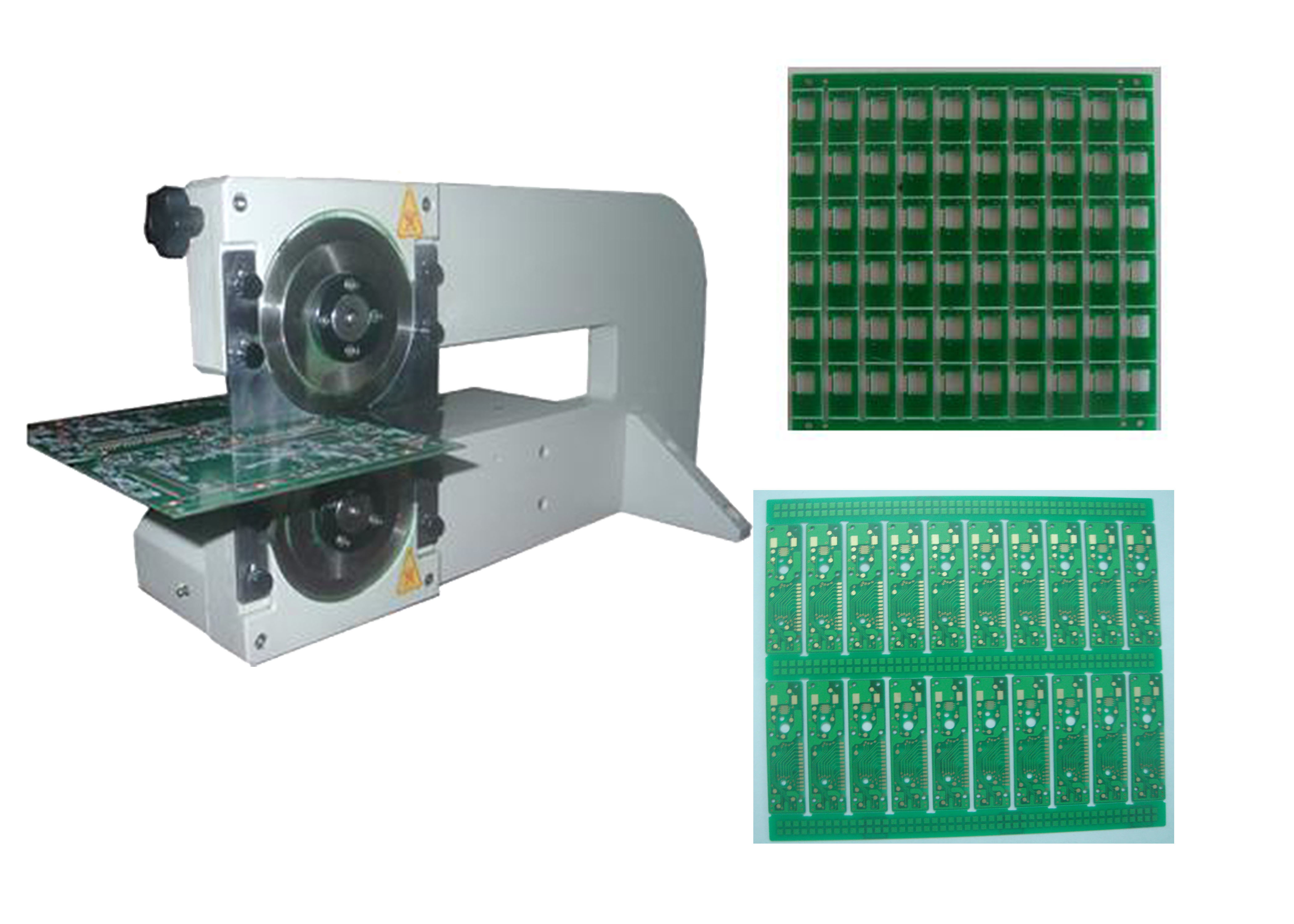 220V W270mm Pcb V Grooving Machine For PC Circuit Board 70 R.P.M