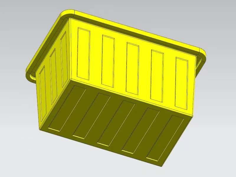 Four hundred liters of square box mold for making plastic products