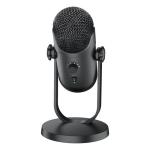 Office / Radio Station USB Condenser Microphone Noise Cancelling For Computer