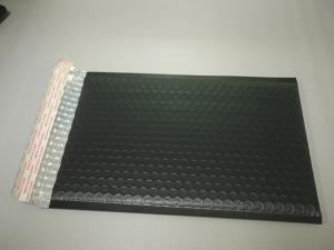 Wholesale Heat Seal Matte Black Bubble Mailers 0 / 6 By 10 , Bubble Lined Courier Bags For Apparel from china suppliers