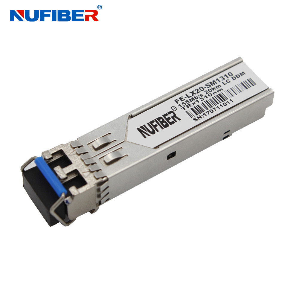 155Mb/s SFP Transceiver Multi Mode duplex LC connector 2km 850nm/1310nm with DDM Function