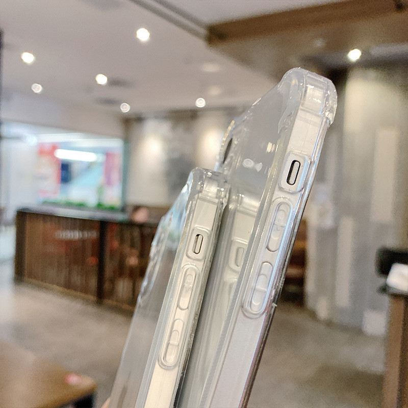 IPhone Transparent Clear Acrylic Phone Case Scratch Resistant Customized