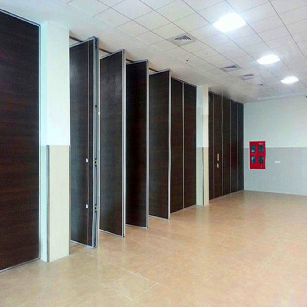 Top Hanging Multi Color Decorative Folding Partition Walls / Acoustic Movable Walls