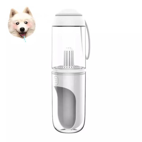 Hot Sale Durable Fashion Portable 2 In 1 Pet Dog Water Bottle Pet Outdoor Water