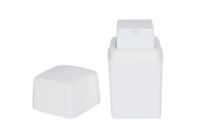 Wholesale PP White Square Airless Pump Bottle 15ml 30ml 50ml Skin Care Cream Vacuum Bottle Cosmetic Packaging UKA13 from china suppliers