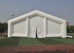 Ourdoor Glamping Inflatable Event Tent Movable Doors Lead Free For Parties