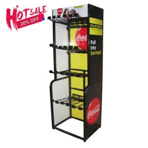 Wholesale Drink Rack Water Energy Bottle Shelf Beverage Display Stand from china suppliers