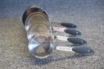 57g 80ml Cooking tools round flat bottom milk powder scoop natural color