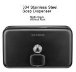 INOVI ZSH12-1200BHF-BLACK Industrial Wall Mount Stainless Steel Black Hand Soap