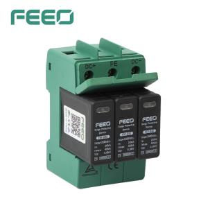 Wholesale Surge Protector 3P 600V Photovoltaic Solar Surge Protection Device from china suppliers