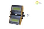 100lm/W Commercial Outdoor Led Flood Lights With 30W - 200W Sanan LED Chips