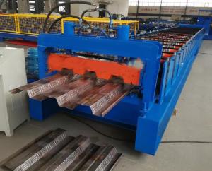 Wholesale Metal Cold PLC Floor Deck Machine Thickness 1.5mm 22kw from china suppliers